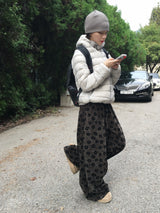 Bloom Velvet Wide Pants (2c)