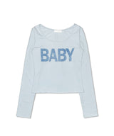 baby glitter tee (4colors)