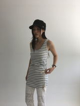 Urban striped mini dress (2color) 