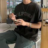 LMN リオカルフォルニアピグメントウォッシング半袖Tシャツ (2 colors)