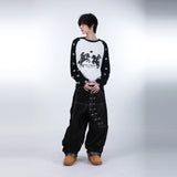 SEXXDEVIL "DESIRE" スターワッフルTシャツ