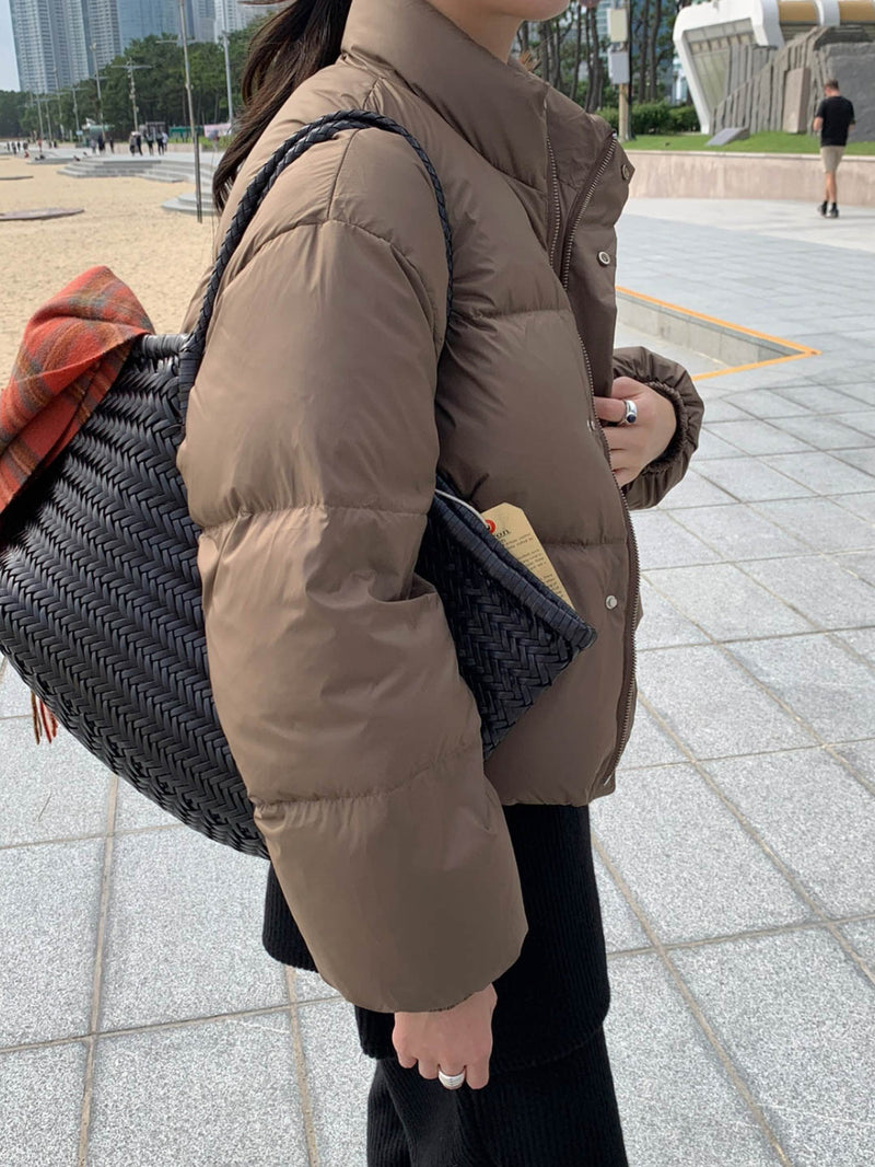 Monbe Duck Down Short Padded Jacket