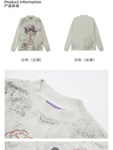 ローマンリブ ヘビーインダストリー ダメージウォッシュドロングスリーブ Tシャツ