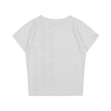 ベイウォッチ クロップTシャツ (WHITE) F25QB103