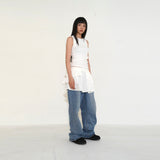 Dual Layer 2-way wrap skirt 002