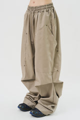 Martin Rivet Wide Pants (3color)
