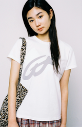 Webhouse シンボルエンジェルTシャツ - ホワイト