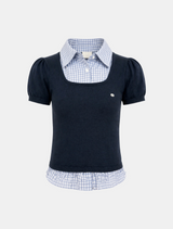 Sena Check Shirt Knit To