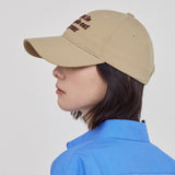 TMV Lettering Ball Cap / Twill Beige