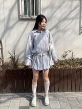 LIGHT CHECK BLOUSON (2C)