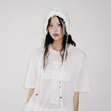 Pierced Heart Bonnet - Ivory