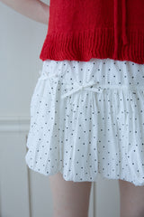BUBBLE DOT PUMPKIN SKIRT