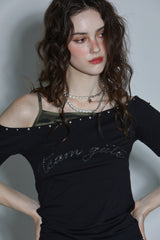 LAYER HALF T-SHIRT