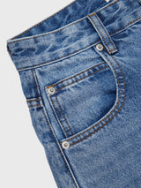 Tapered Round Denim Pants Indigo