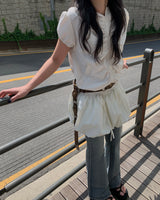 Ballon ribbon skirt