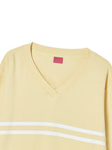 COZY VネックL/S (イエロー)