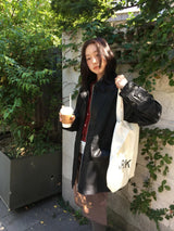Penka Leather Field Jacket