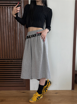 [Unisex] Belted sweat bermuda pants(3color)