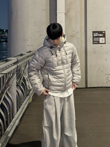 Tech multi-pocket hooded lightweight padding
