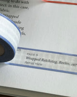 Jazz Red Blue Masking Tape Set