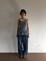 [SET]Vibe Nashi + Frill Wrap Skirt (3color)