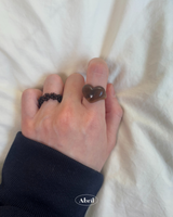 Volume Heart Ring (3 color)