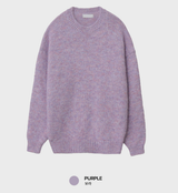 Glass Soft Worm Alpaca Over Round Knit