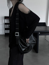two-eyelet スクエアショルダーバッグ
