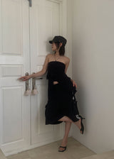 MULTI STRAP SKIRT (3color)