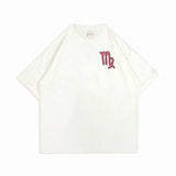 PEANUT STAIN - Virgo Zodiac Ivory Oversized Tshirt