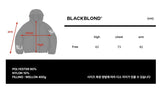 BLACKBOND グラフィティロゴヒデンカフスパフジャケット (ブラック)