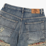 Metz Checked Half Denim (2color)