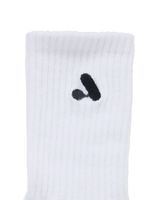 25FW A SYMBOL SOCKS WHITE