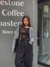 [U-BASIC] Ale Corsel V-neck Cardigan