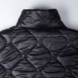  Reverseable Quilted Long Padded Night Jacket