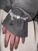 Blooming pearl bracelet