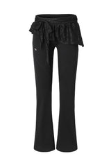 Blossom bootcut pants - black