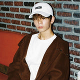 Sebs. CORDULOY ball cap-WHITE