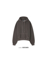 Pigment Cropped Hoodie 6COLOR