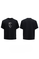 Snakeskin Patchwork T-Shirt