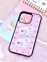 [MADE] ANGEL WING EPOXY PHONECASE_PINK