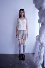 ブルーム フリル ショーツ(Beige Gray)