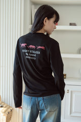 26SS★ ナイトストーカー長袖Tシャツ
