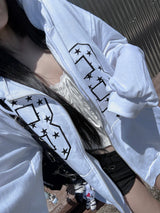 flag star hoodie zip-up(3 color)