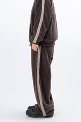 Selma Ethnic Fleece Set-up Track Pants