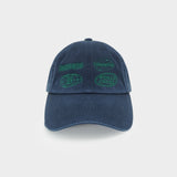 Globe logo ball cap