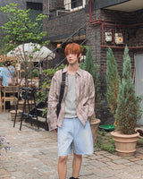 Breeze Cutoff Denim Bermuda Pants