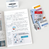 oab airport pack / scrap sticker set