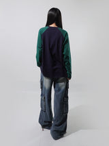 Woke Raglan Overfit T-shirt