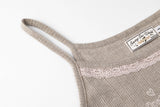 Be messy tank top - beige  